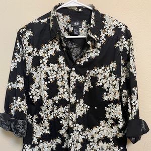 Floral dress shirt